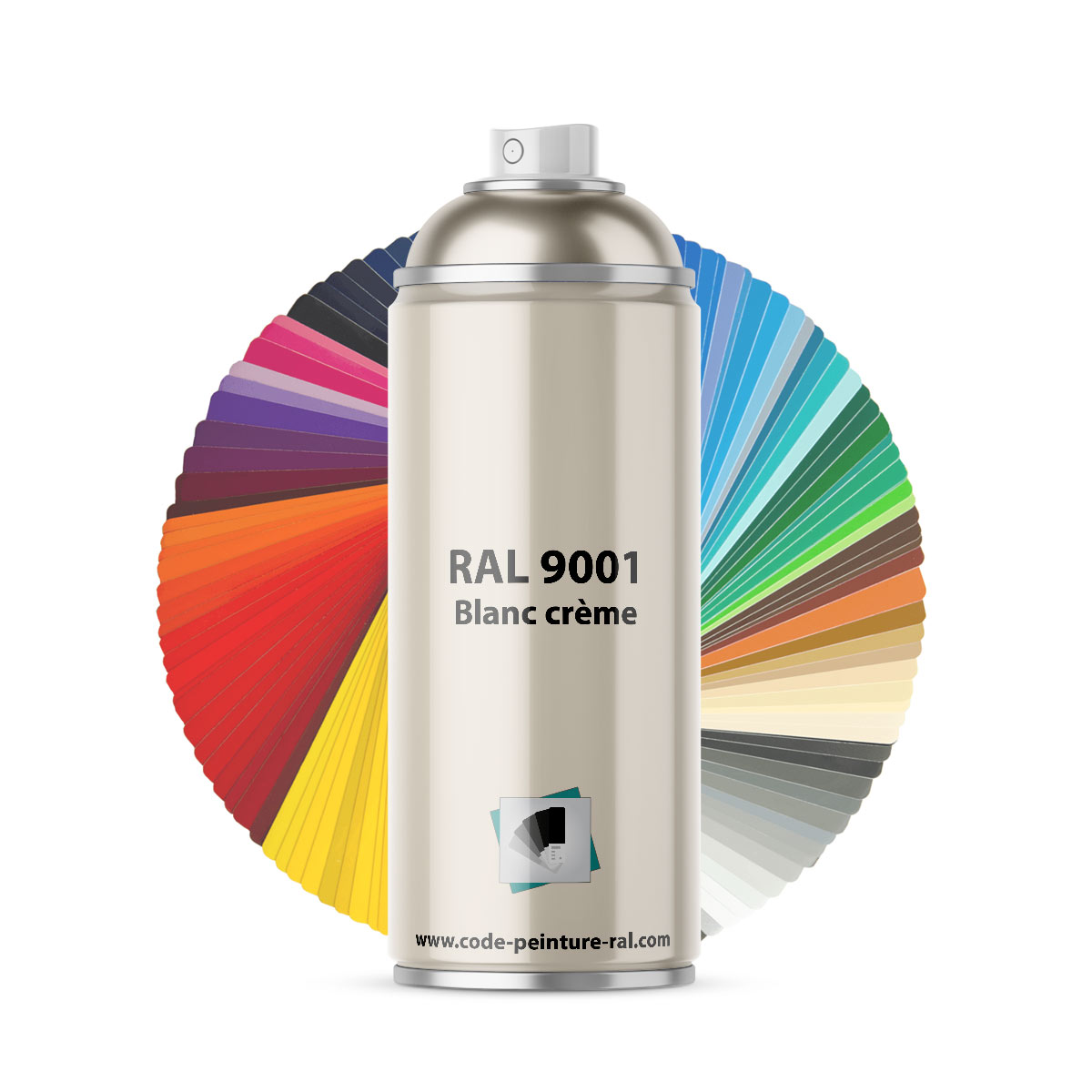 Aérosol RAL 9001 Blanc crème