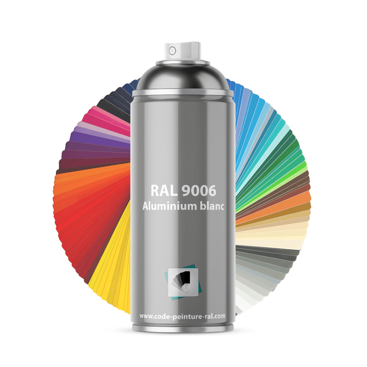 Aérosol RAL 9006 Aluminium blanc