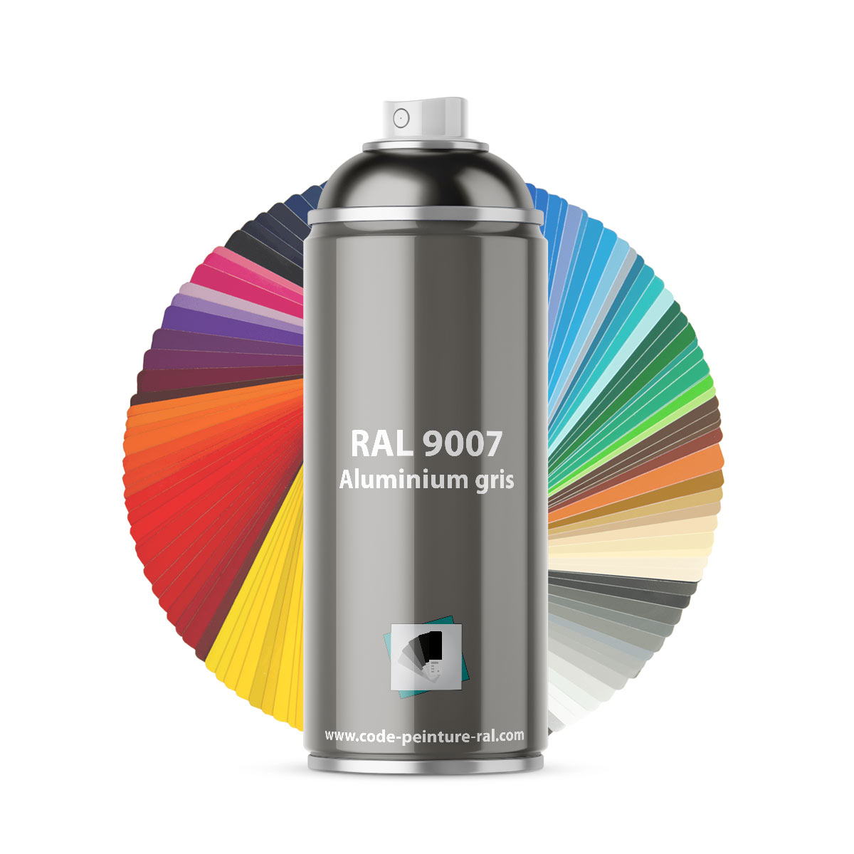 Aérosol RAL 9007 Aluminium gris