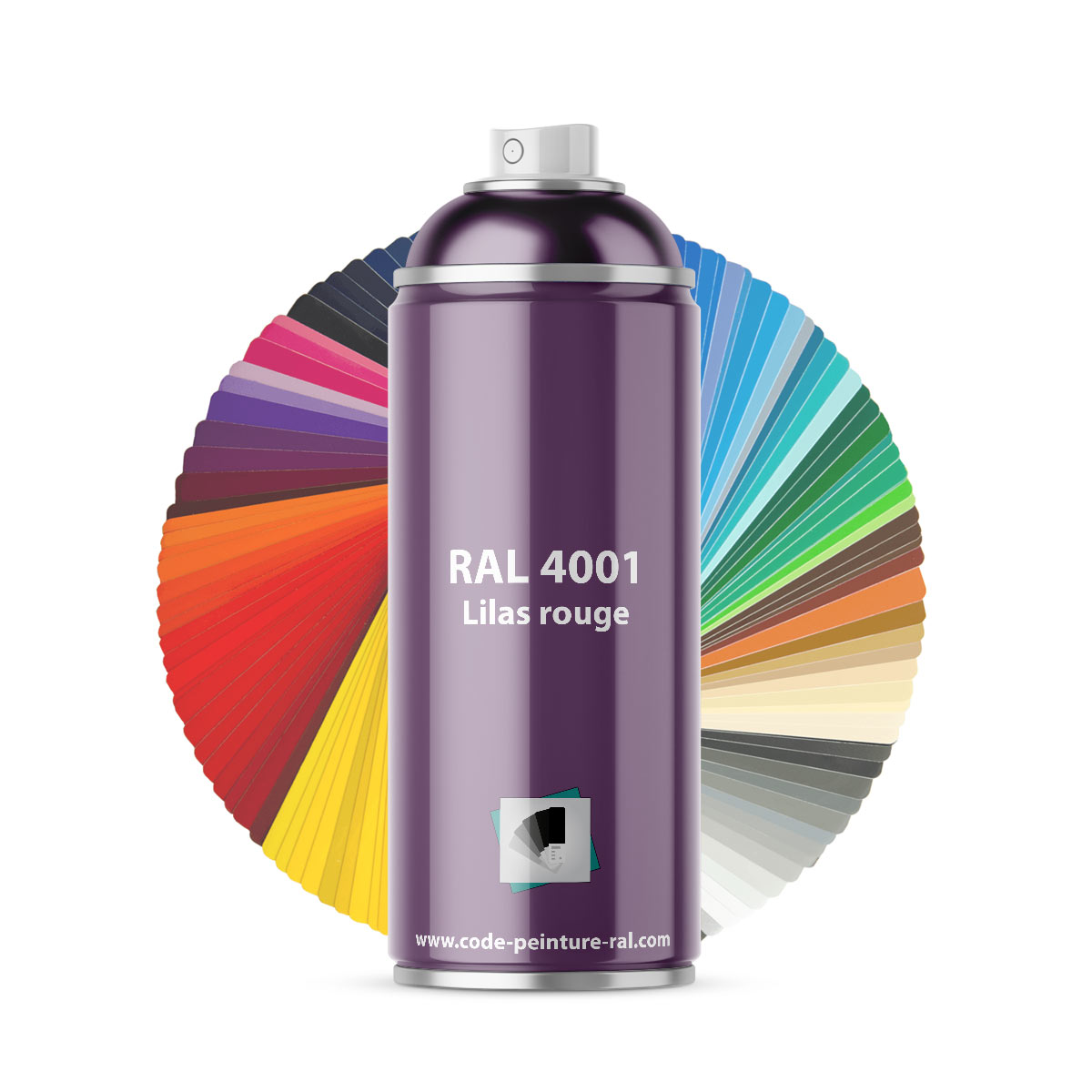 Aérosol RAL 4001 Lilas rouge