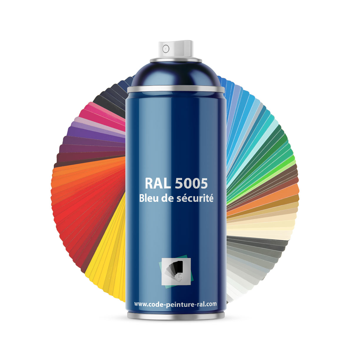 Aérosol RAL 5005 Bleu de sécurité