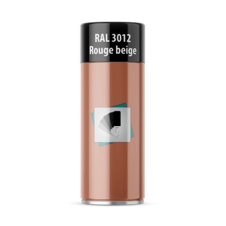 bombe de peinture ral 3011 rouge beige