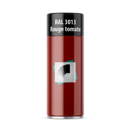 bombe de peinture ral 3013 rouge tomate