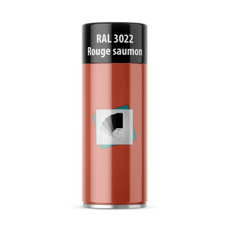 bombe de peinture ral 3022 rouge saumon