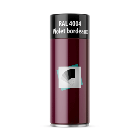 bombe de peinture ral 4004 violet bordeaux