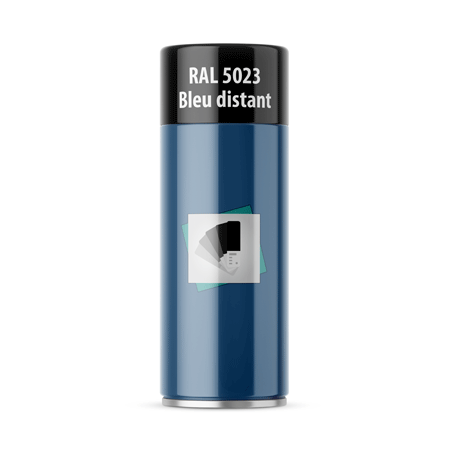 bombe de peinture ral 5023 bleu distant