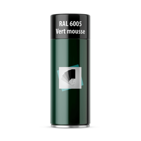 bombe de peinture ral 6005 vert mousse