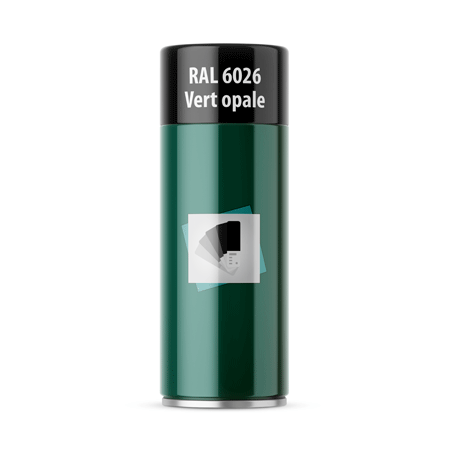 bombe de peinture ral 6026 vert opale