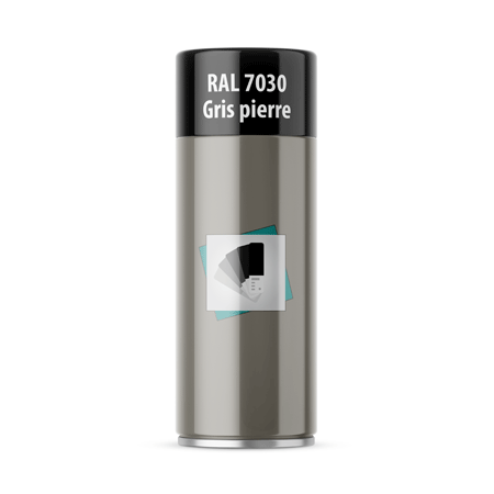 bombe de peinture ral 7030 gris pierre