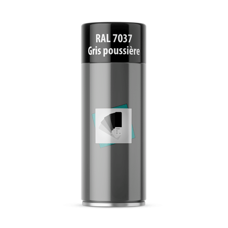 bombe de peinture ral 7037 gris poussière