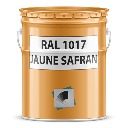 pot de peinture ral 1017 jaune safran