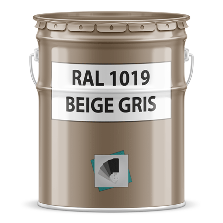 pot de peinture ral 1019 beige gris