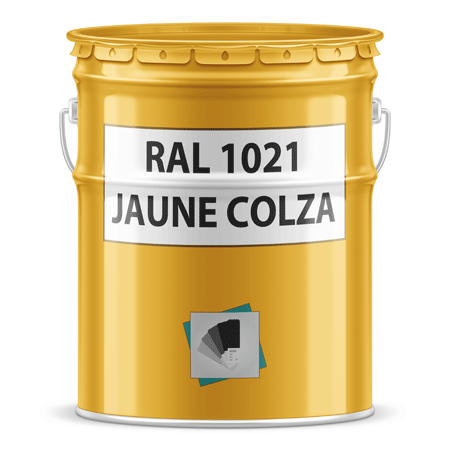 pot de peinture ral 1021 jaune colza