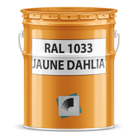 pot de peinture ral 1033 jaune dahlia