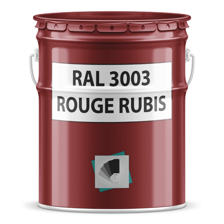 pot de peinture ral 3003 rouge rubis