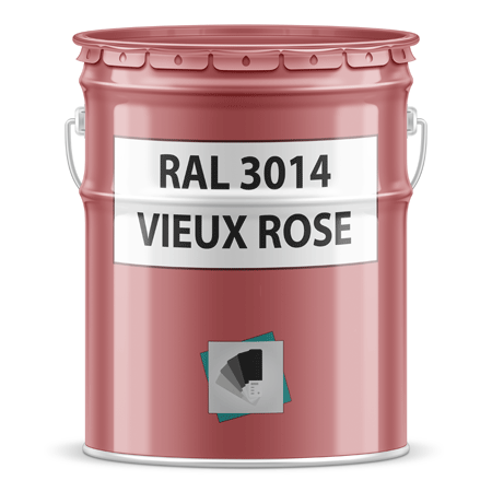 pot de peinture ral 3014 rouge vieux rose