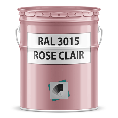 pot de peinture ral 3015 rouge rose clair