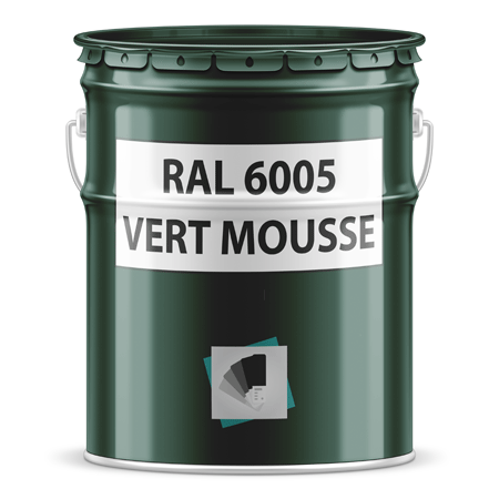 pot de peinture ral 6005 vert mousse