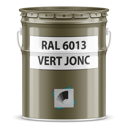 pot de peinture ral 6013 vert jonc