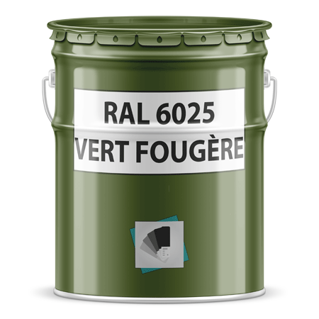 pot de peinture ral 6025 vert fougère