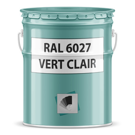 pot de peinture ral 6027 vert clair