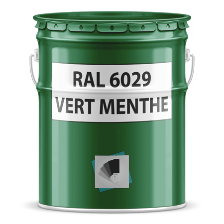 pot de peinture ral 6029 vert menthe