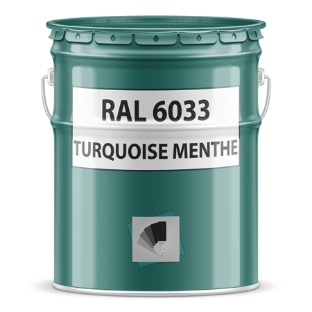 pot de peinture ral 6033 vert turquoise menthe