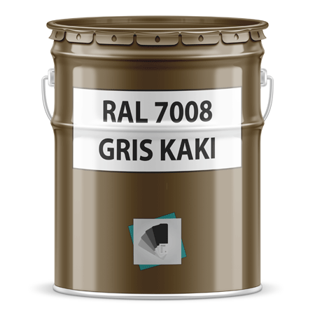 pot de peinture ral 7008 gris kaki