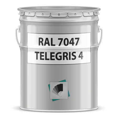 pot de peinture ral 7047 telegris 4