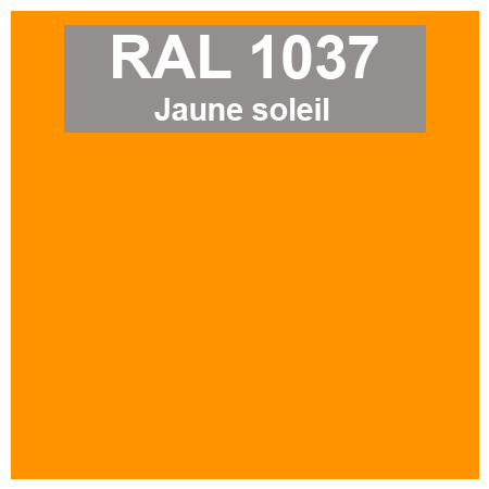 couleur ral 1037 jaune soleil