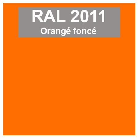 couleur ral 2010 orangé foncé