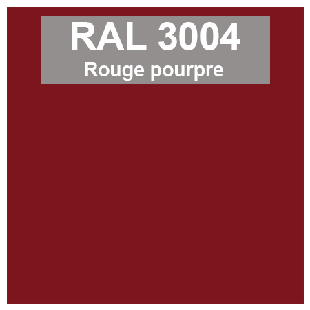 couleur ral 3004 rouge pourpre