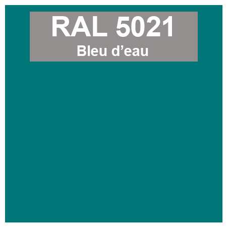 couleur ral 5021 bleu eau