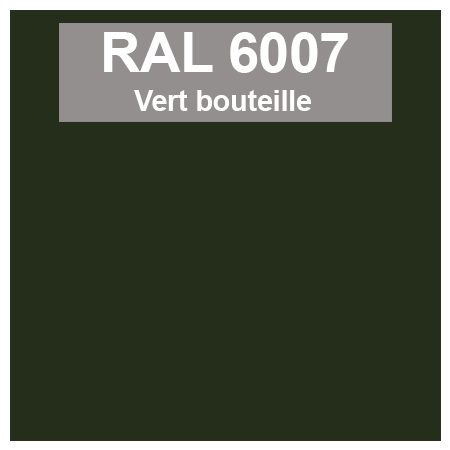 couleur ral 6007 vert bouteille