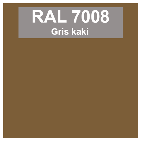 couleur ral 7008 gris kaki