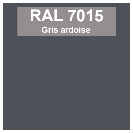 Code teinte RAl 7015 Gris ardoise