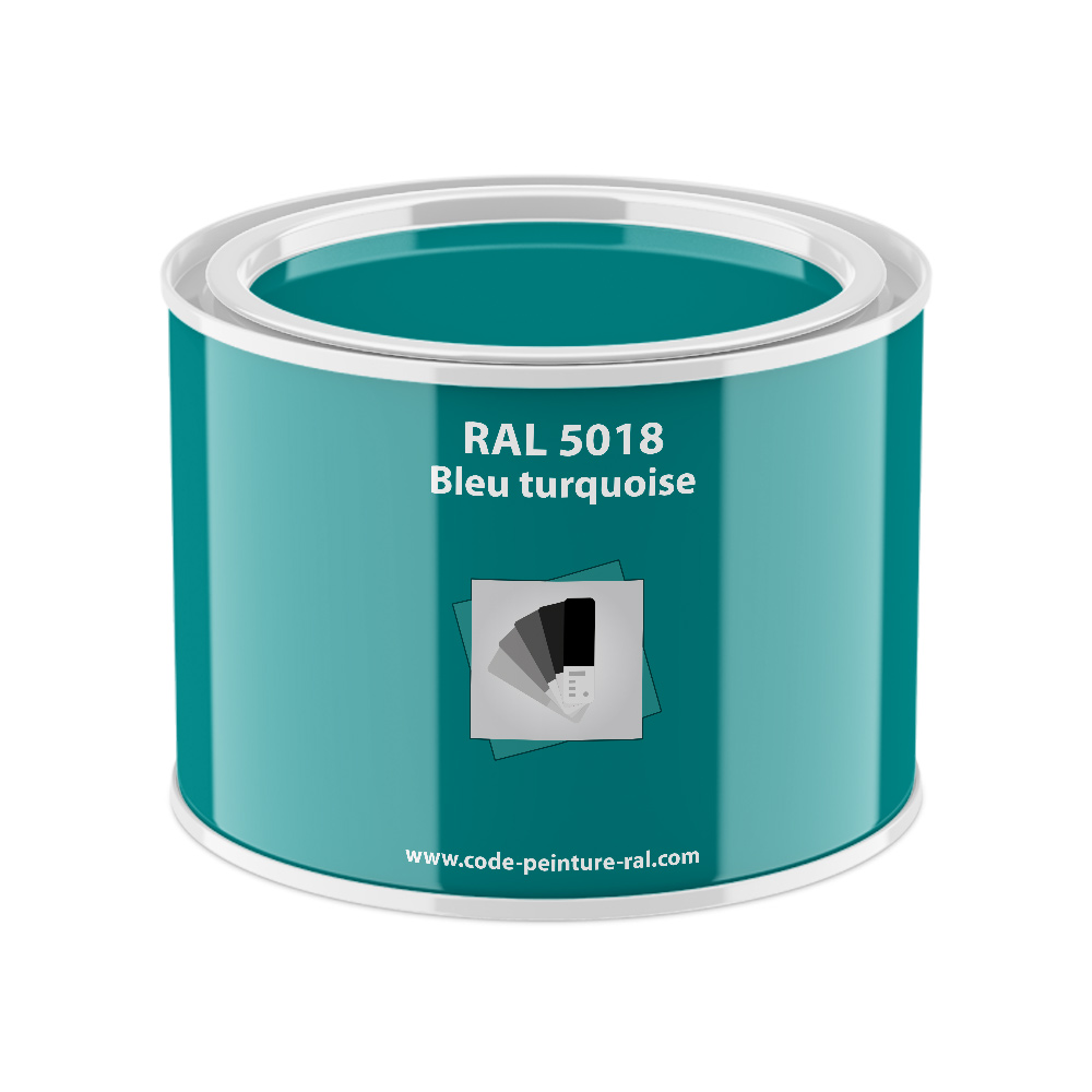 Pot 5018 Bleu turquoise