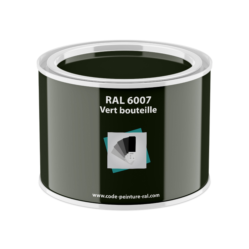 Pot RAL 6007 Vert bouteille