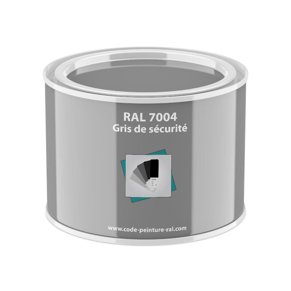 Pot RAL 7004 Gris de sécurité