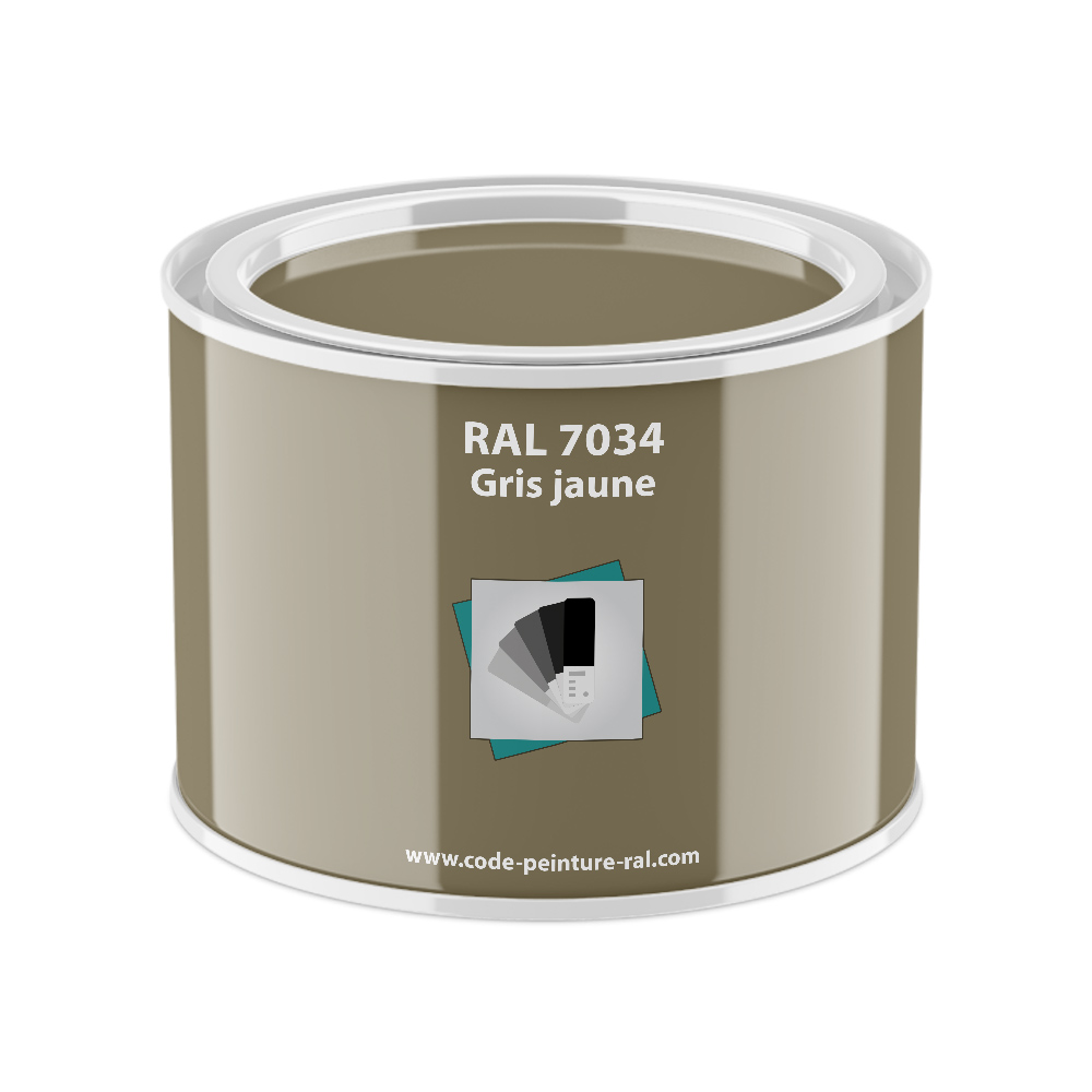 Pot RAL 7034 Gris jaune