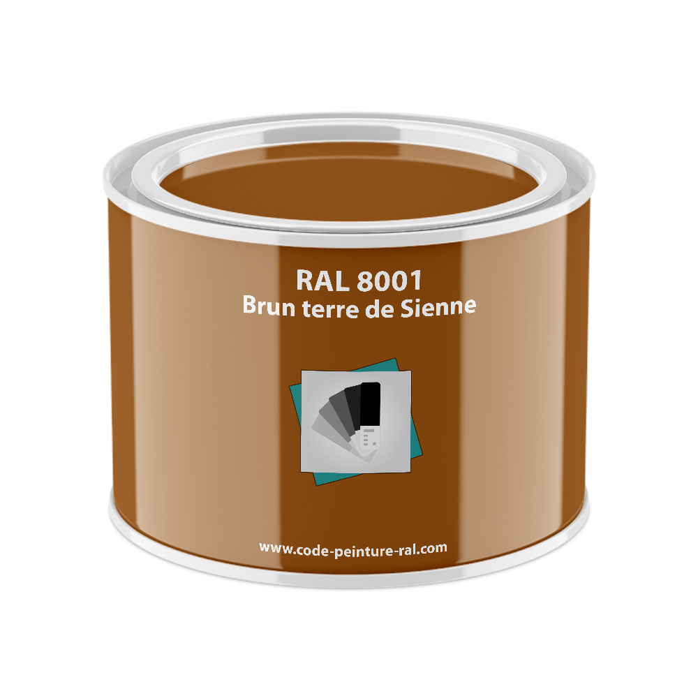 Pot RAL 8001 Brun terre de sienne