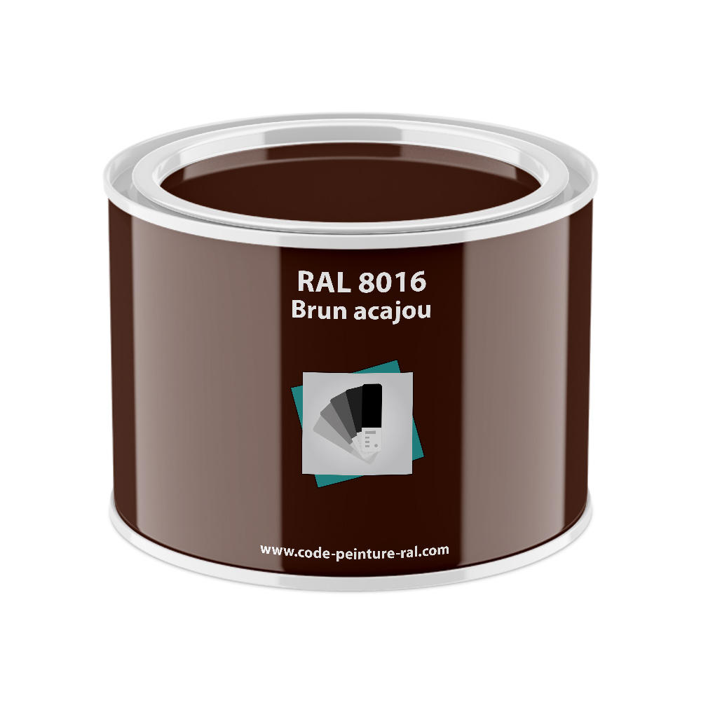 Pot RAL 8016 Brun acajou