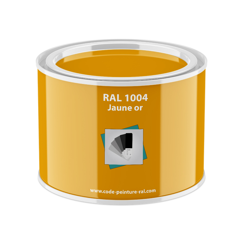 Pot RAL 1004 Jaune or