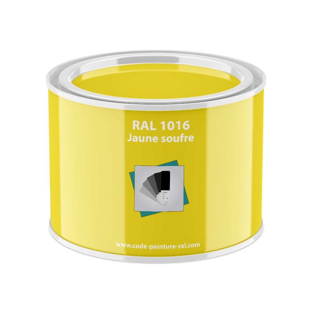 Pot RAL 1016 Jaune soufre