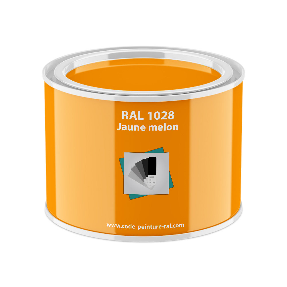 Pot RAL 1028 Jaune melon