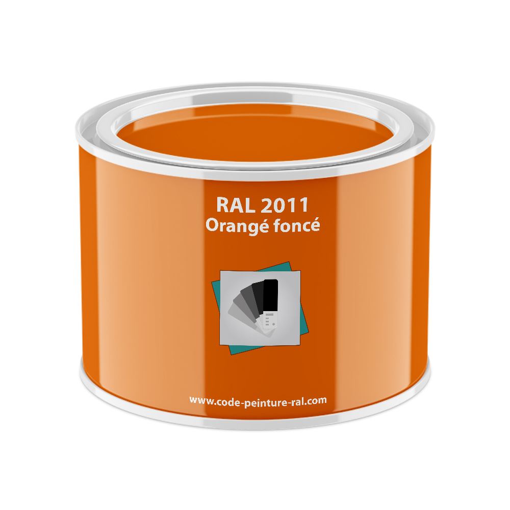 Pot RAL 2011 Orangé foncé